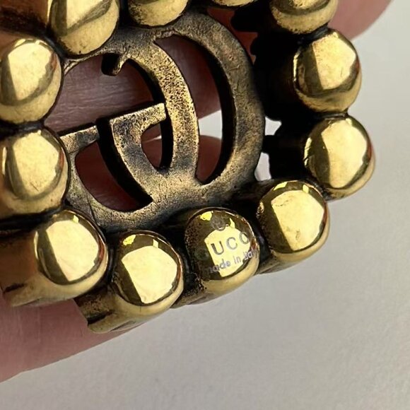 Gucci GG Logo Diamond Around Necklace - Picture 7 of 10